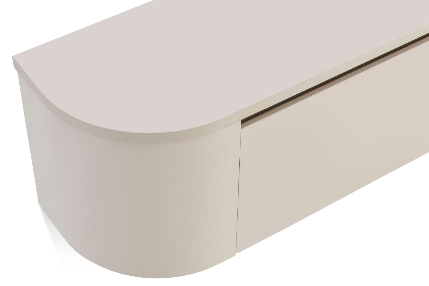 Goossens TV Meubel Beige  L240 x D32 x H28 cm