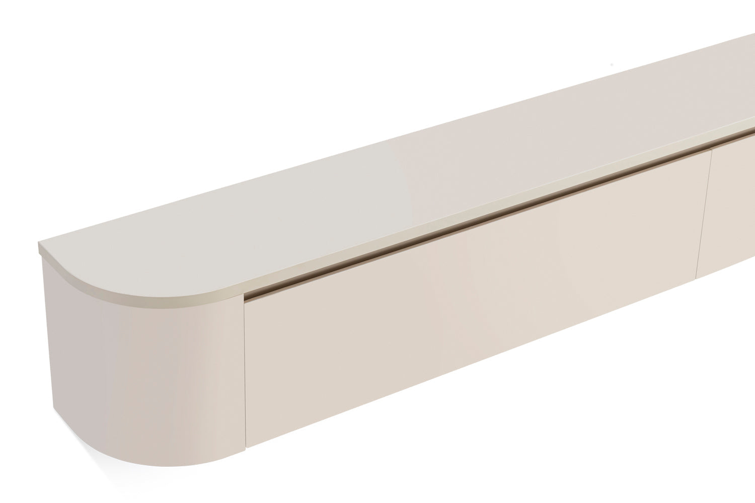 Goossens TV Meubel Beige  L240 x D32 x H28 cm